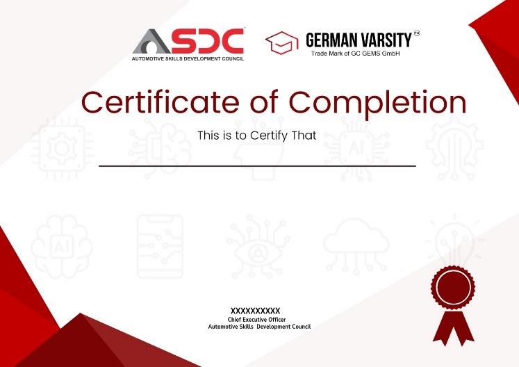 Course Completion Certificate